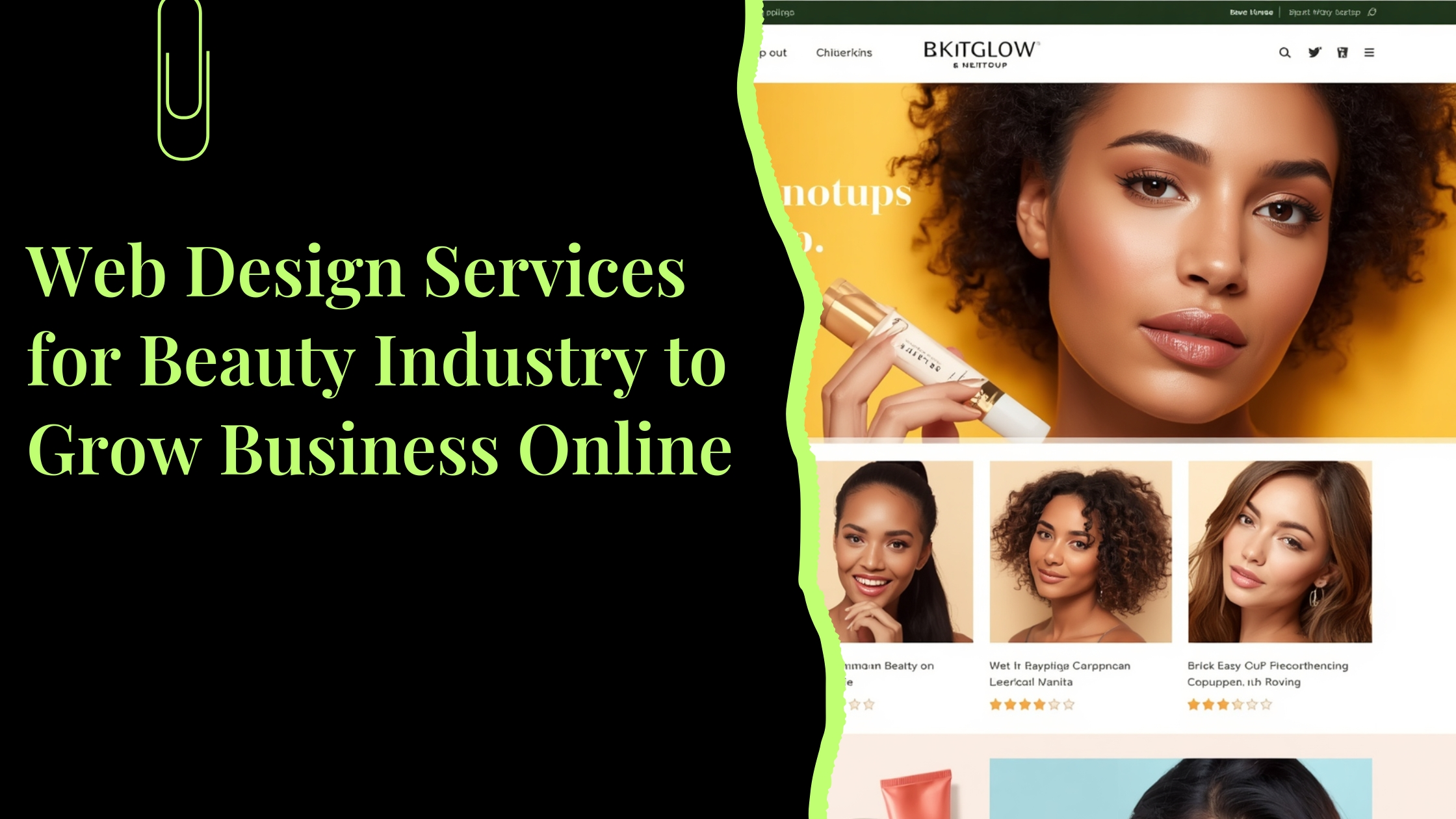 Web Design Services for Beauty Industry