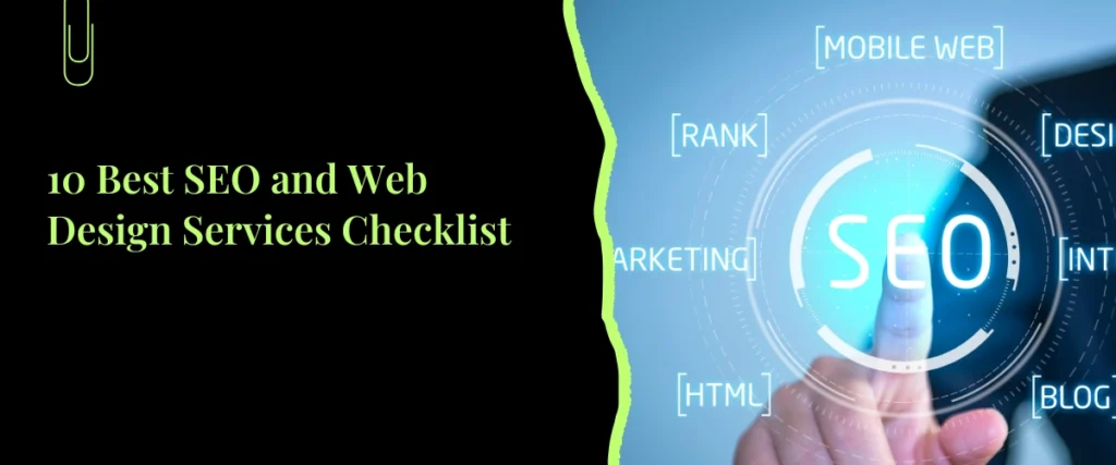 10 Best SEO and Web Design Services Checklist